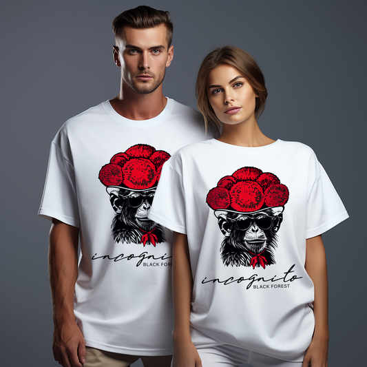 UNISEX T-SHIRT INCOGNITO BOLLENHUT